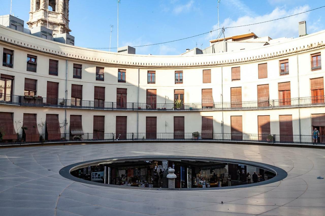 Ferienwohnung Plaza Redonda Center Valencia Exterior foto